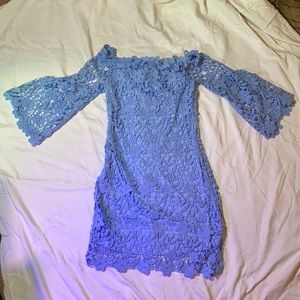 Auxa Collections- blue dress- size s